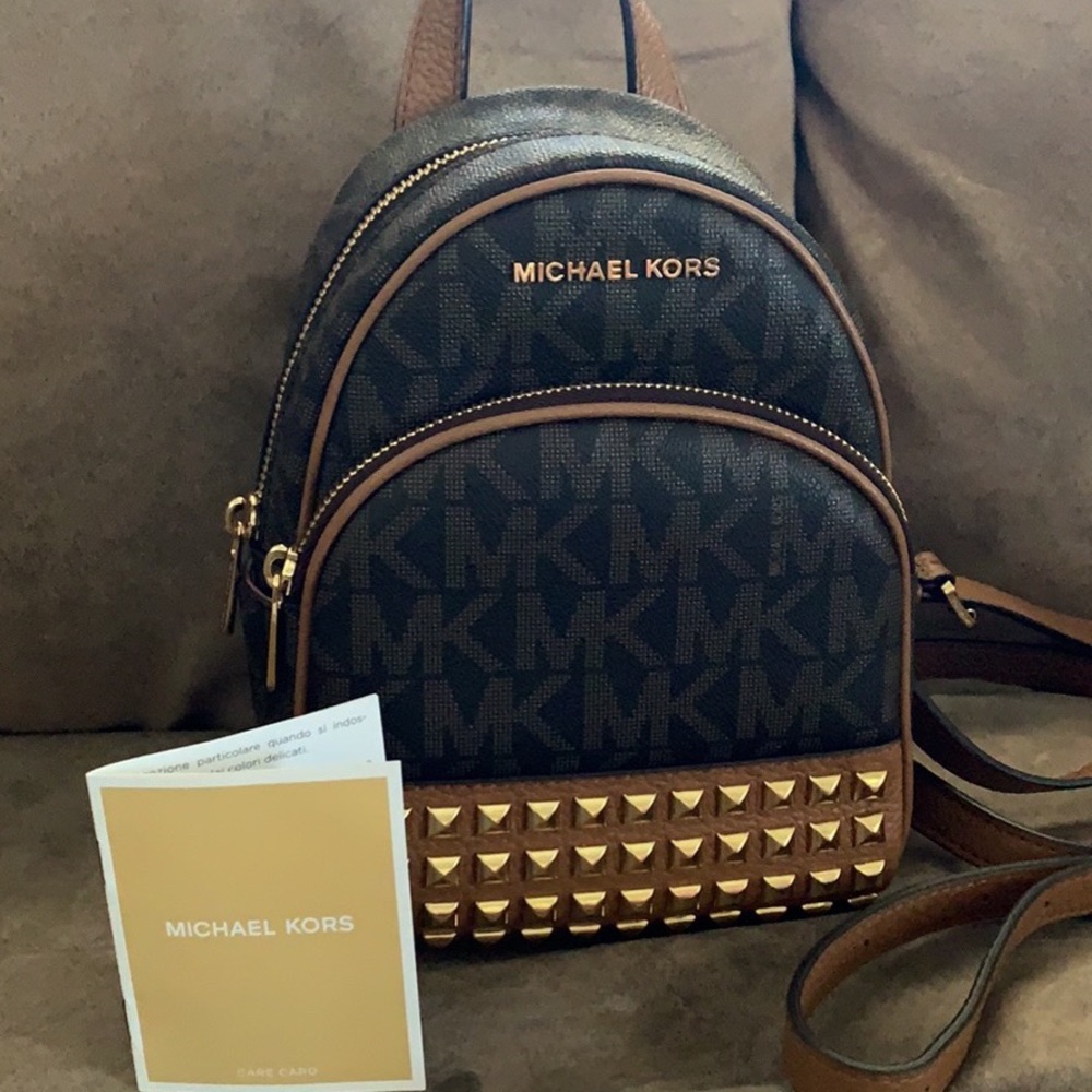 Brand new Michael Kors mini backpack